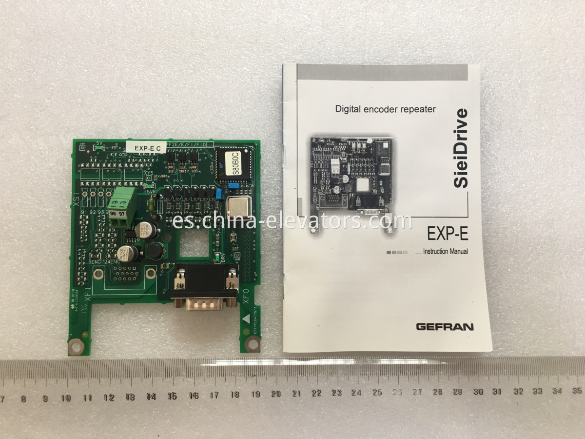 Repetidor Codificador Digital EXP-E para Ascensor SIEIDrive Digital Encoder Repeater EXP-E for Lift SIEIDrive